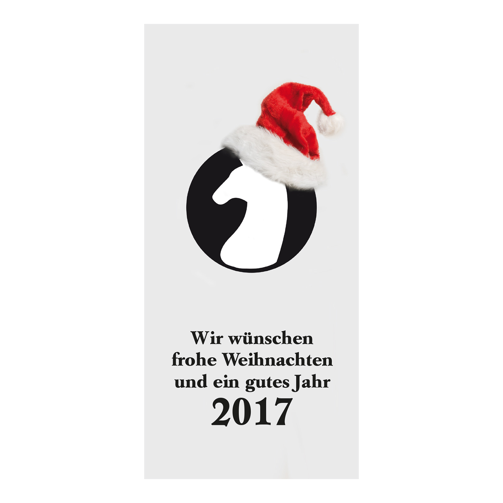 Weihnachtskarte LangDin Stefan Wiest Plakate Drucksachen - Glashaus Nürnberg Werbetechnik